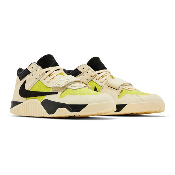 Men's Running Weapon Travis Scott x Jordan Jumpman Jack 'Bright Cactus' Shoes 024